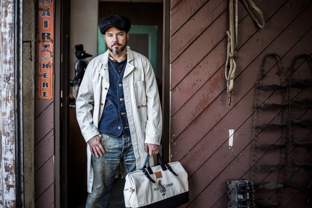 OLD CROW SPEED SHOP - COAT ※LONG IVORY