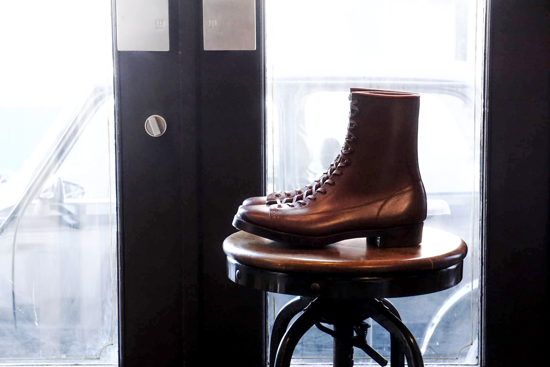 CLINCH Gary Boots Horsebutt Black
