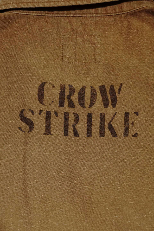 OLD CROW CROW STRIKE - S/S SHIRTS BEIGE