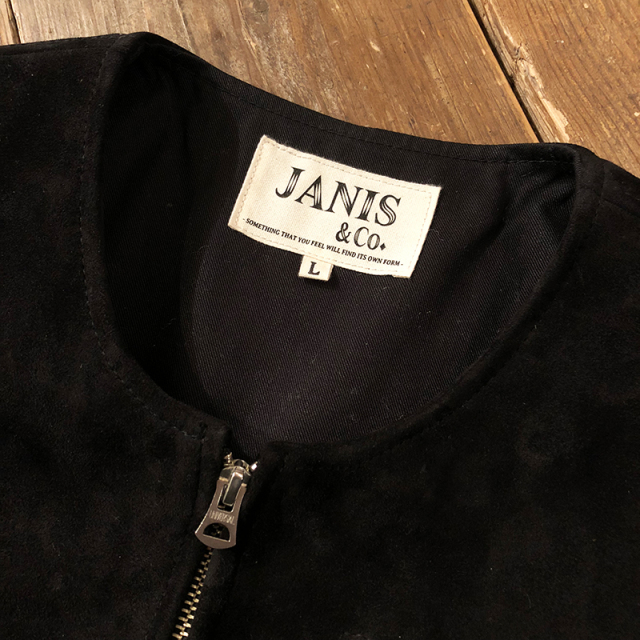 JANIS & Co. SUEDE RIDERS JACKET