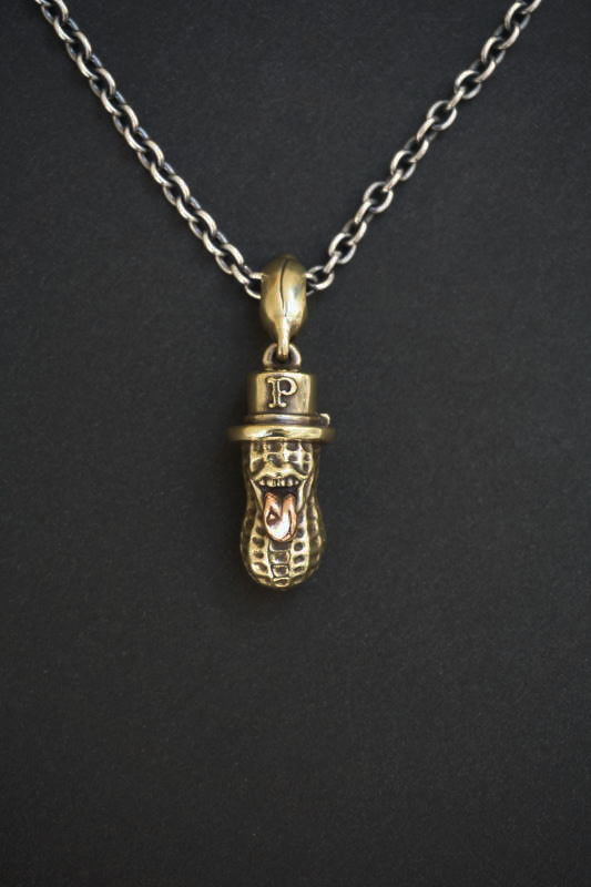 PEANUTS & Co. LARGE BERO PEANUTS BRASS + CHAIN BRASS×SILVER