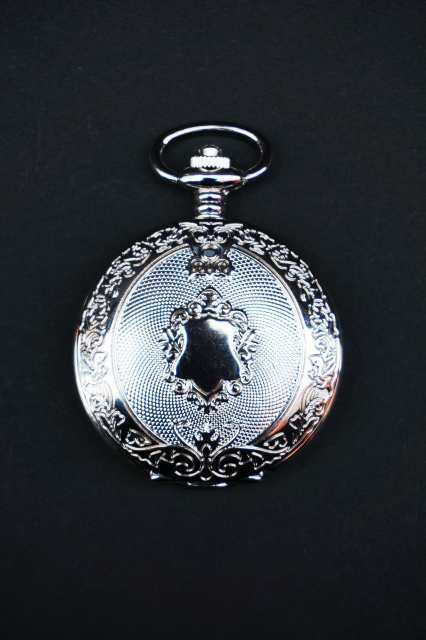 galcia GPW- S01 : galcia POCKET WATCH / SILVER