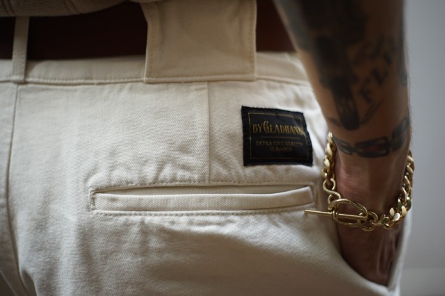 BY GLAD HAND BROTHER UNION - TROUSERS IVORY