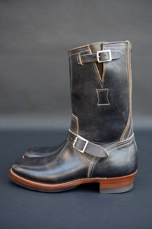 clinch エンジニアブーツ US8.5 CNラスト ラティーノレザー BLK clinch エンジニアブーツ US8.5 CNラスト ラティーノレザー BLK clinch