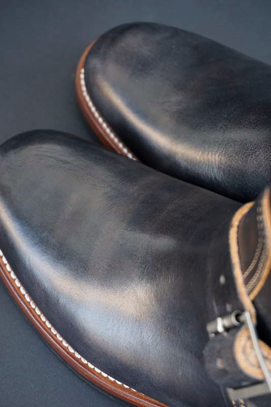 CLINCH Engineer boots Latigo Black Handdye B.S.W. market place
