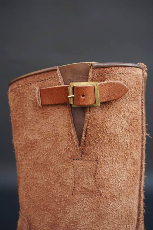 CLINCH Enginner boots Full VG Brown & Brown Roughout