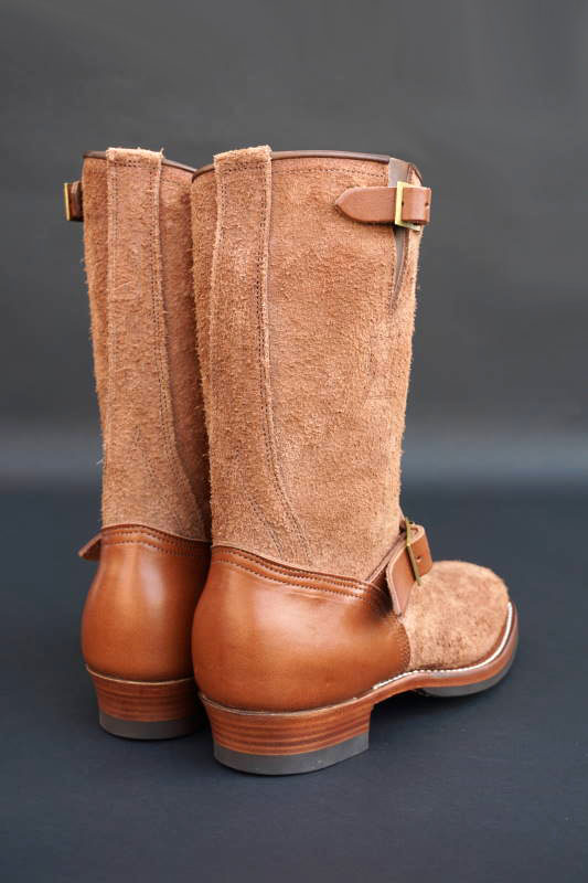 CLINCH Enginner boots Full VG Brown & Brown Roughout