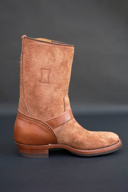 CLINCH Enginner boots Full VG Brown & Brown Roughout