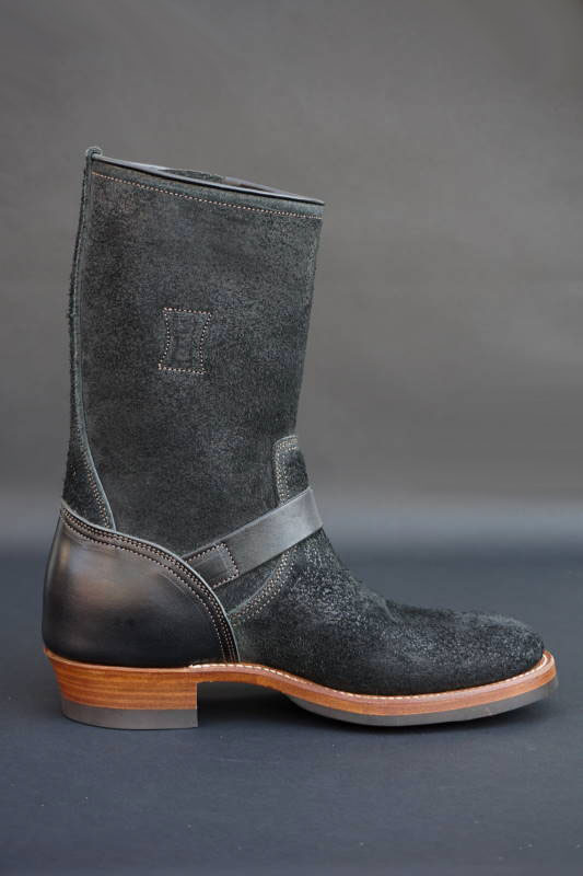 CLINCH Enginner boots Full VG Black & Black Roughout
