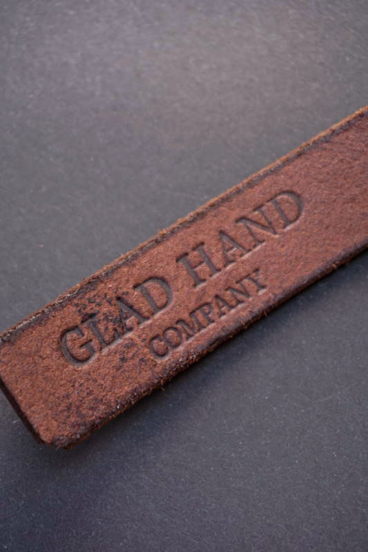 GLAD HAND GH SLIDE LOCK BUCKLE BELT "PLAIN" BLACK B.S.W. market place