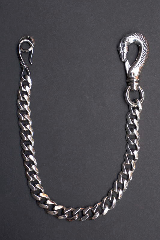 PEANUTS & Co. horse wallet chain horse × hook silver B.S.W.