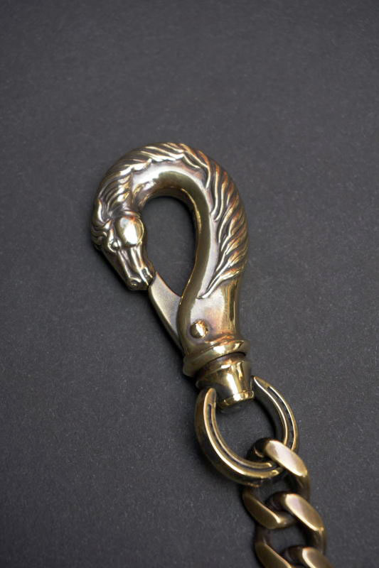 PE-HORSE-WALLET-CHAIN-HORSE-X-HORSE-SILVER - Peanuts & Co