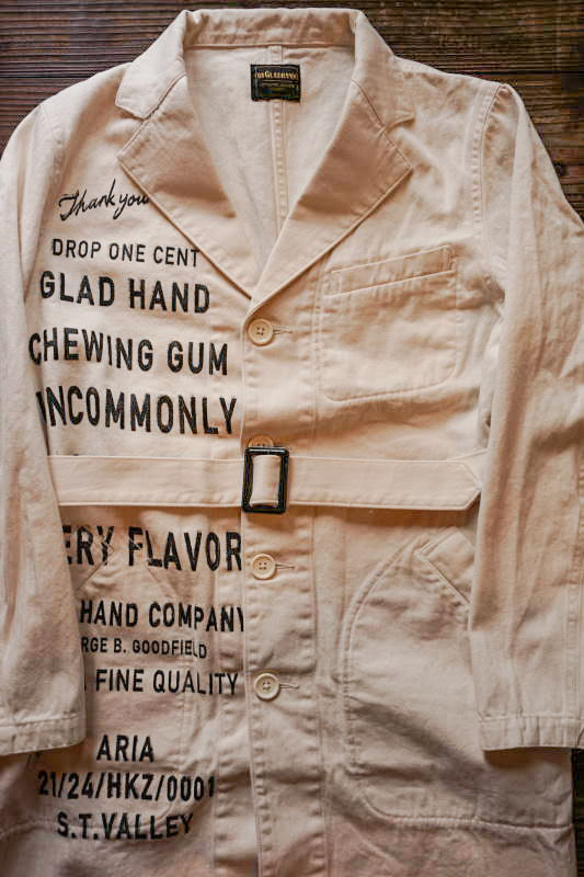 BY GLAD HAND GLAD CHEWING GUM - COAT LONG IVORY