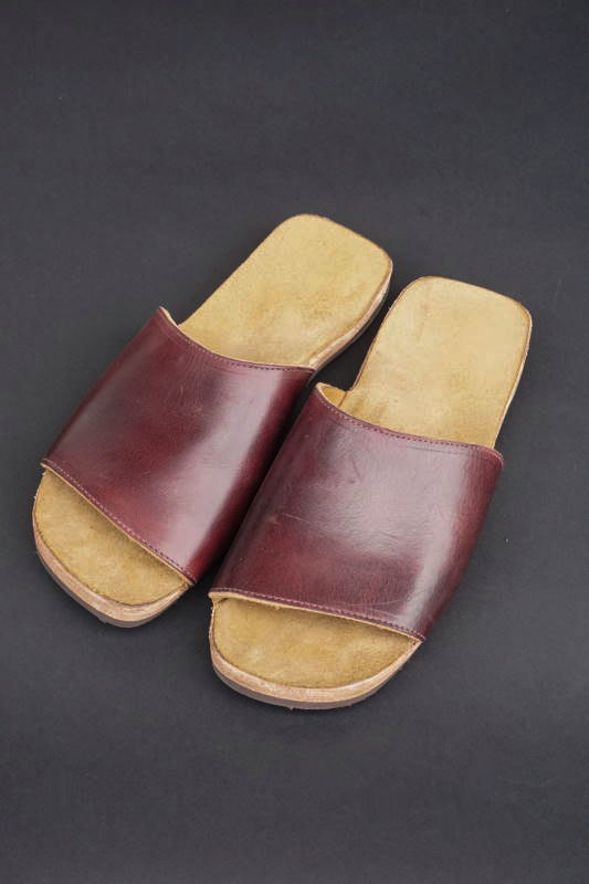 CLINCH Vamp sandal Latigo OD Burgundy