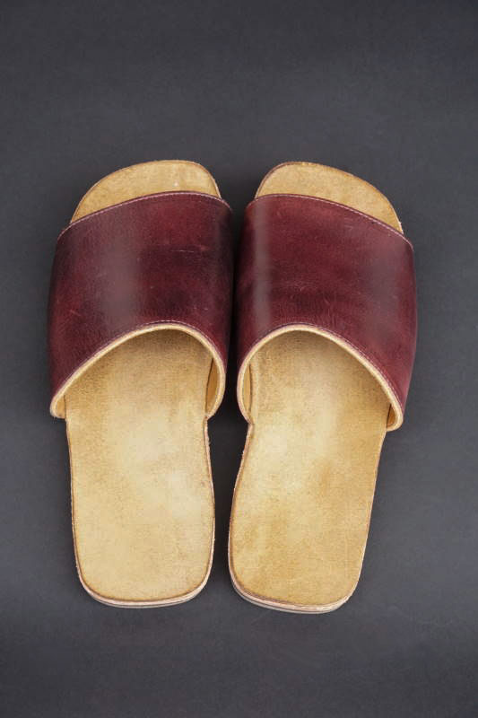 CLINCH Vamp sandal Latigo OD Burgundy