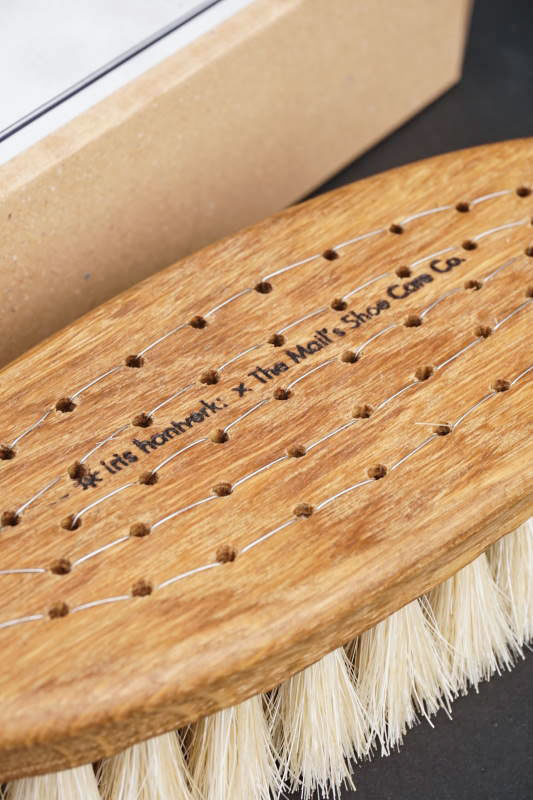 IRIS HANTVERK × The MAIL'S shoe care Co. HAND CRAFTED BRUSH　－Horse -
