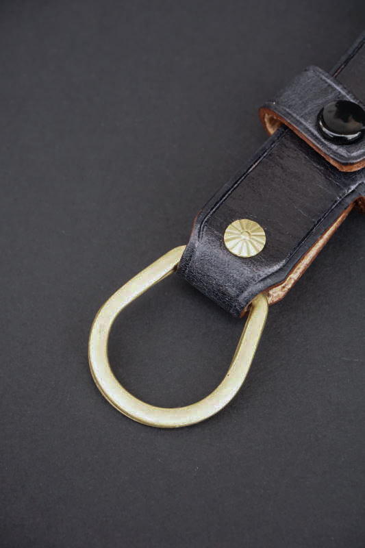 Brass Shoe Co. Key case Latigo Black OD