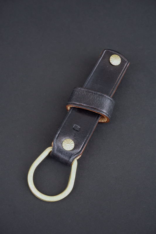 Brass Shoe Co. Key case Latigo Black OD