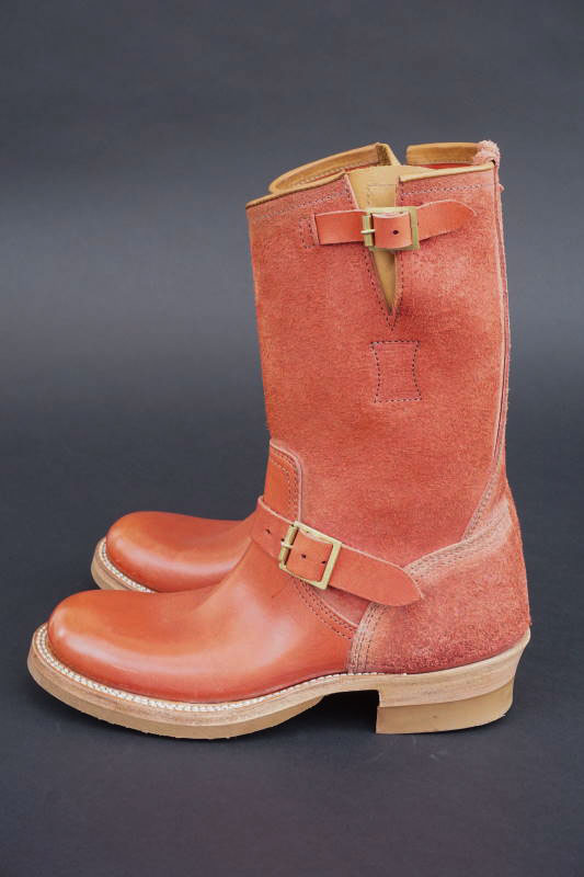 CLINCH Engineer boots Full VG RED-Smooth×Roughout