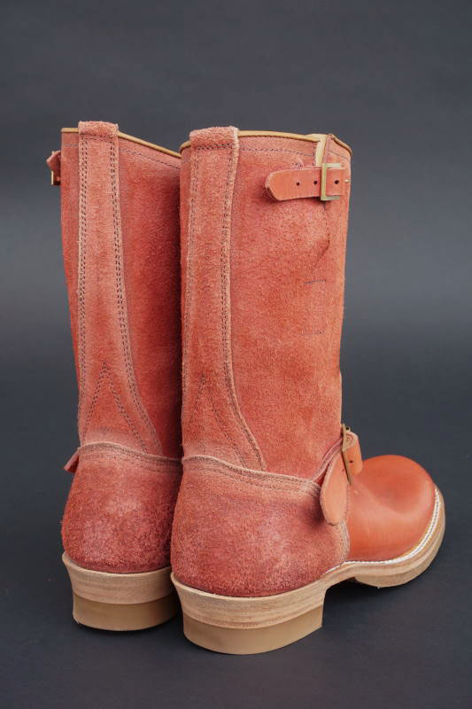 CLINCH Engineer boots Full VG RED-Smooth×Roughout