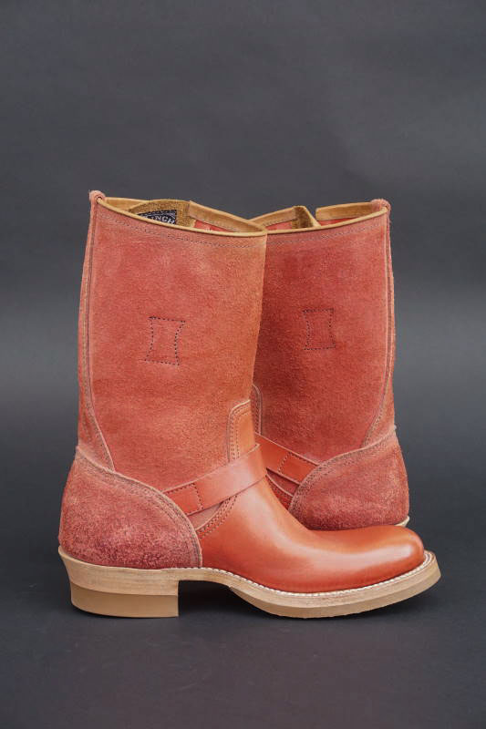 CLINCH Engineer boots Full VG RED-Smooth×Roughout