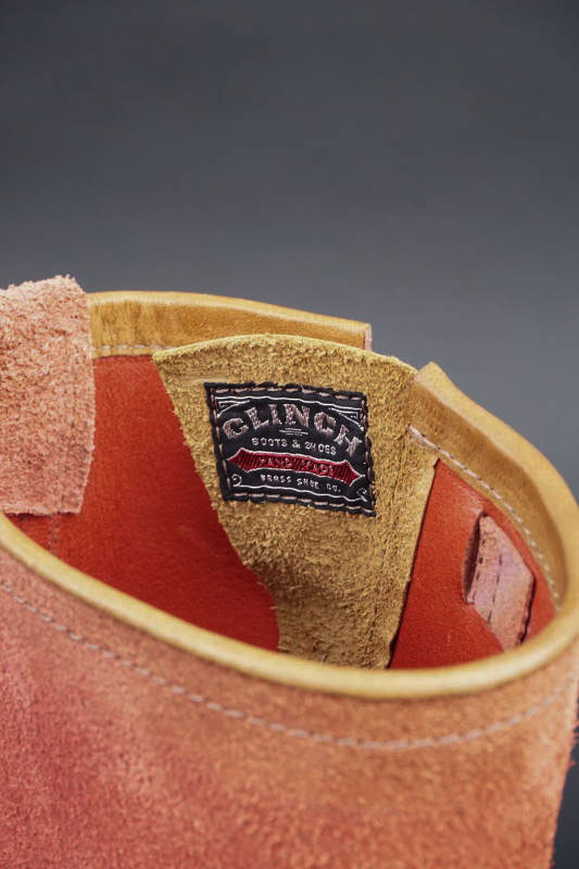 CLINCH Engineer boots Full VG RED-Smooth×Roughout