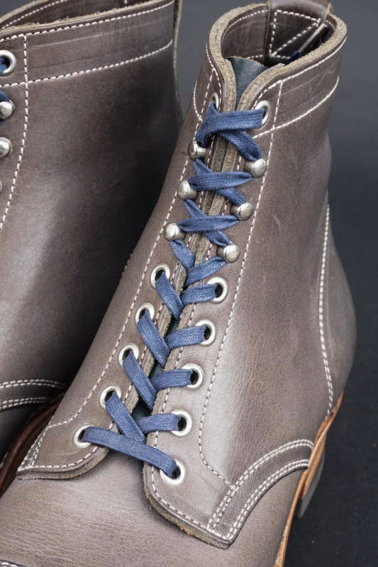 CLINCH Lace up boots WR Cap-toe Full VG Blue