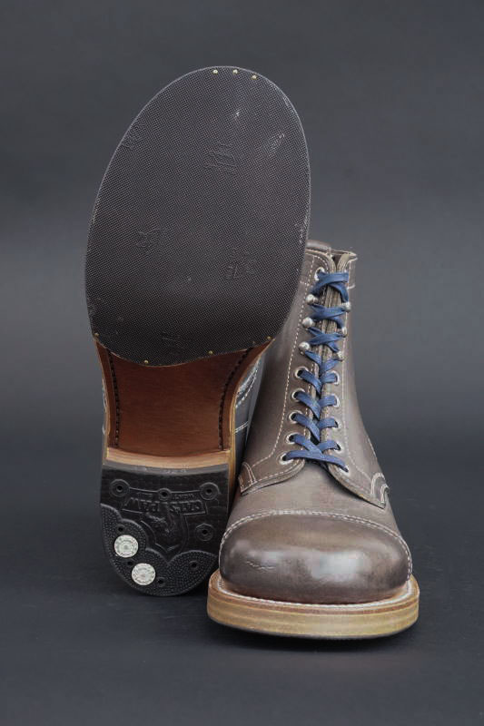 CLINCH Lace up boots WR Cap-toe Full VG Blue