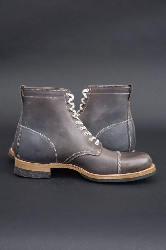 CLINCH Lace up boots NPT Cap-toe Full VG Blue