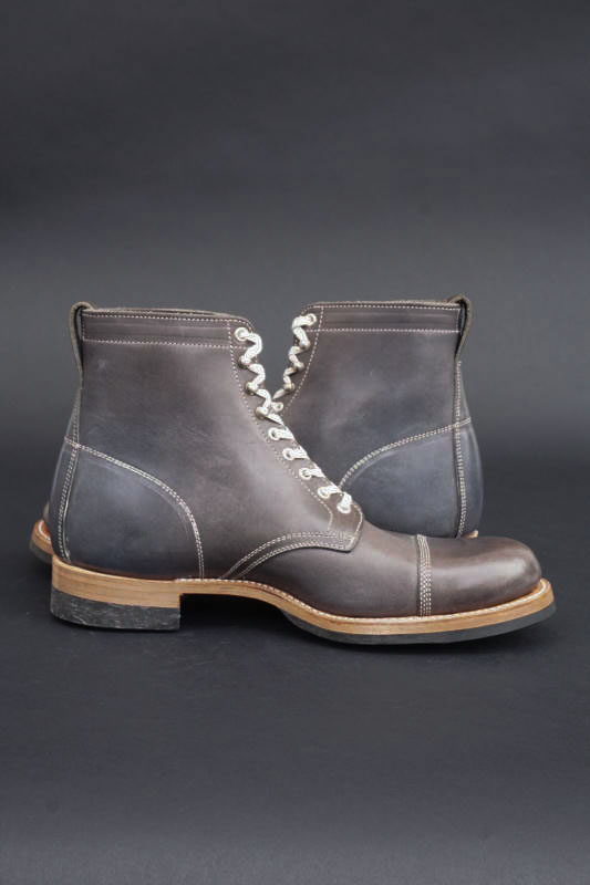 CLINCH Lace up boots NPT Cap-toe Full VG Blue B.S.W. market place