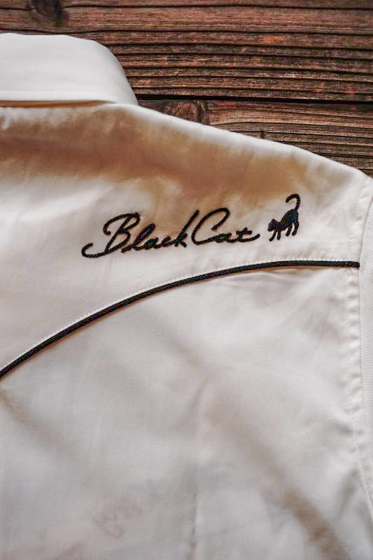 GANGSTERVILLE BAD LUCK - L/S SHIRTS WHITE