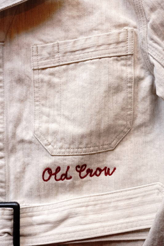 OLD CROW SPEED SHOP - COAT ※MIDDLE IVORY
