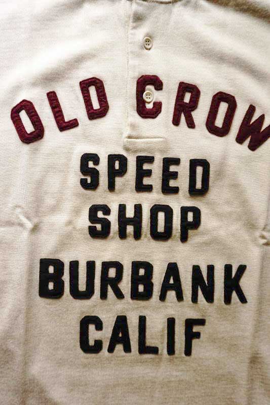 OLD CROW MOTORCYCLE - S/S T-SHIRTS IVORY