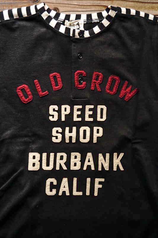 OLD CROW MOTORCYCLE - S/S T-SHIRTS BLACK