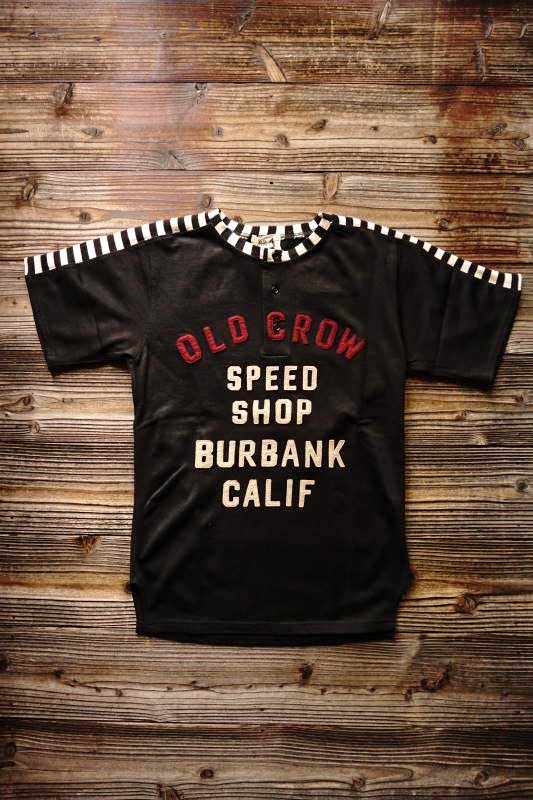 OLD CROW MOTORCYCLE - S/S T-SHIRTS BLACK