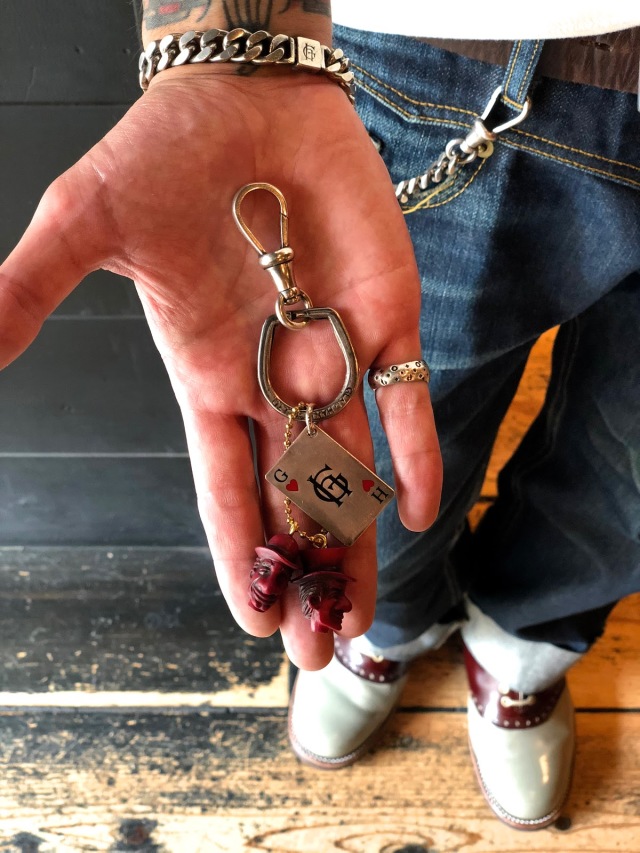 GLAD HAND JEWELRY KEY HOLDER SILVER925