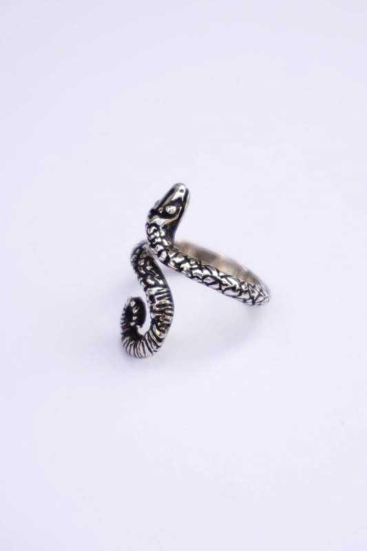 galcia R-16SN001 : SNAKE RING SILVER925 B.S.W. market place