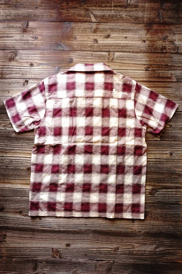 GANGSTERVILLE JAMES - S/S SHIRTS BURGUNDY