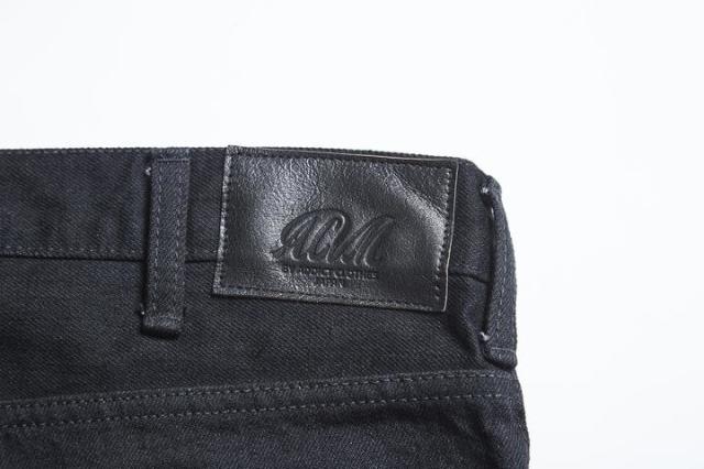 ADDICT CLOTHES JAPAN ACV-P01 TAPERED DENIM BLACK