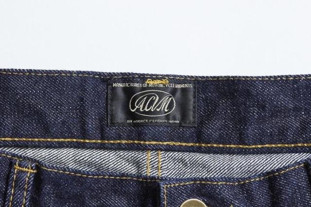 ADDICT CLOTHES JAPAN ACV-P01 TAPERED DENIM INDIGO