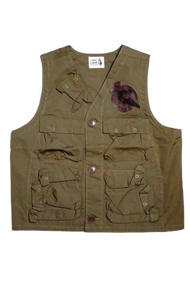 OLD CROW OLDROD C - VEST KHAKI
