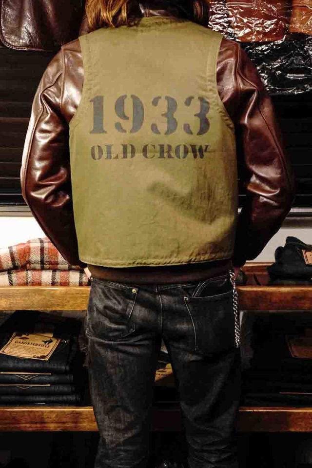 OLD CROW OLDROD C - VEST KHAKI