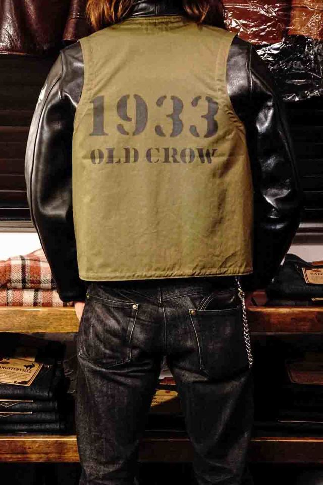 OLD CROW OLDROD C - VEST KHAKI