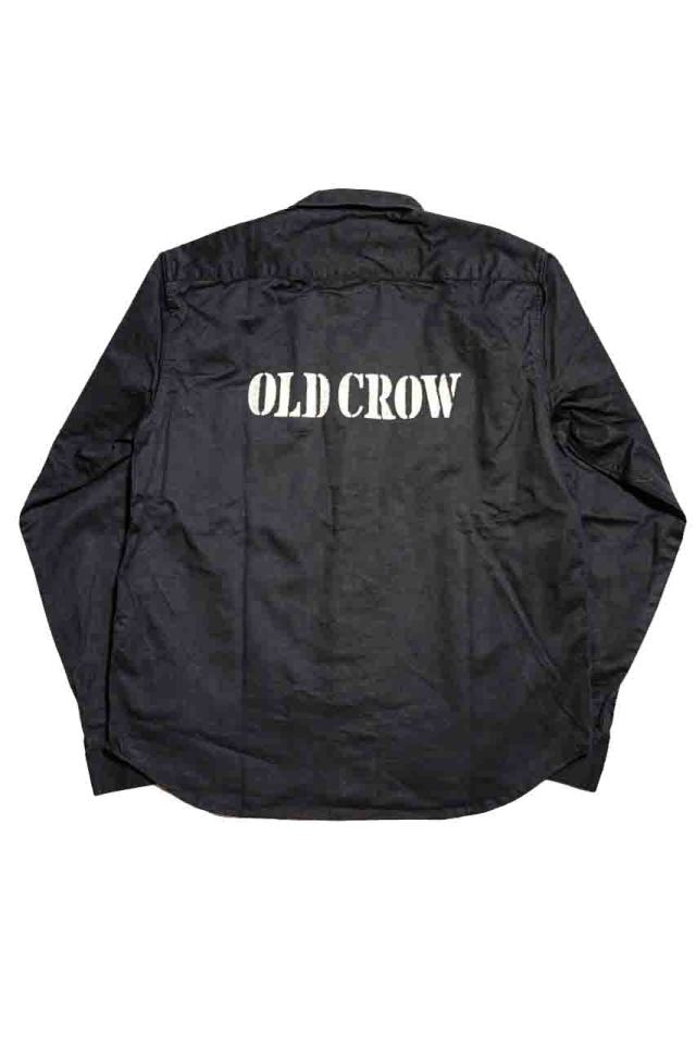 OLD CROW CROW OFFICERS - L/S SHIRTS BLACK