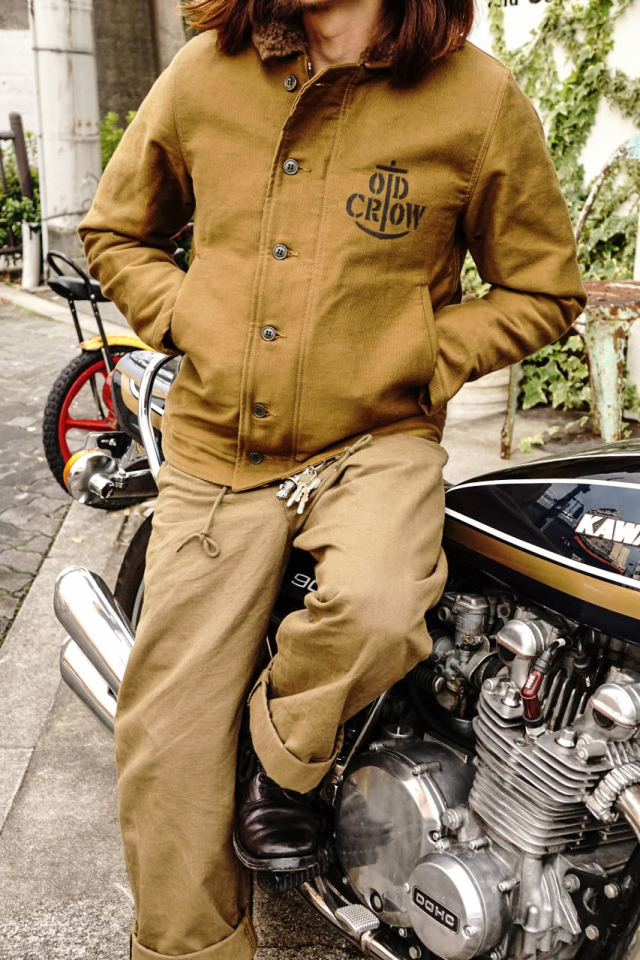 OLD CROW RUNABOUT - DECK JACKET KHAKI