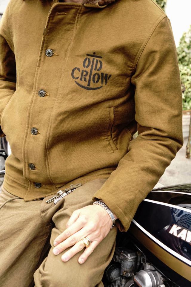 OLD CROW RUNABOUT - DECK JACKET KHAKI