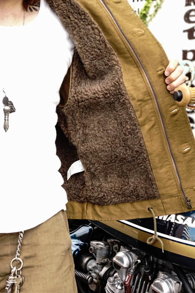 OLD CROW RUNABOUT - DECK JACKET KHAKI