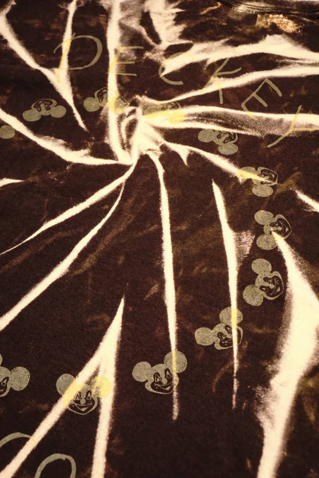 Peanuts & Co. TIE DYE LONG T-SHIRT BROWN
