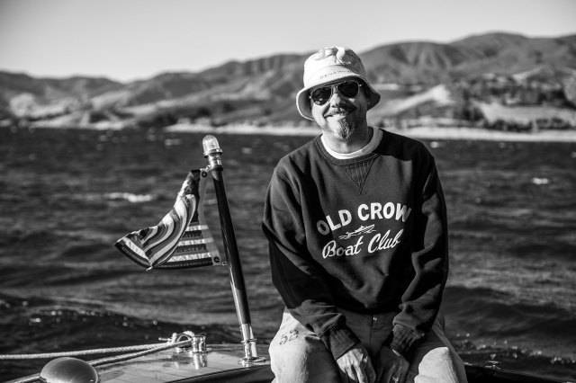 OLD CROW BOUT CLUB - SWEAT NAVY