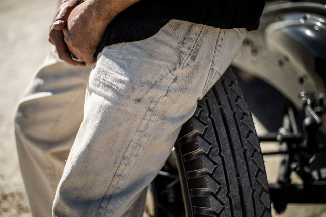OLD CROW RODDER - PANTS IVORY